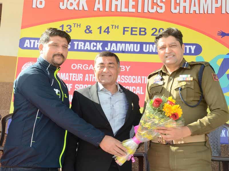 18th J&K UT Athletics Championships 2019-20 held at Athletics Track Jammu University on 13th & 14th Feb-2020