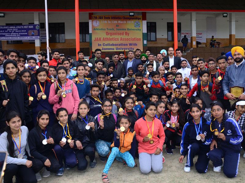 17th J&K State Athletics Championship At Jammu University