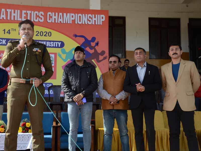 18th J&K UT Athletics Championships 2019-20 held at Athletics Track Jammu University on 13th & 14th Feb-2020
